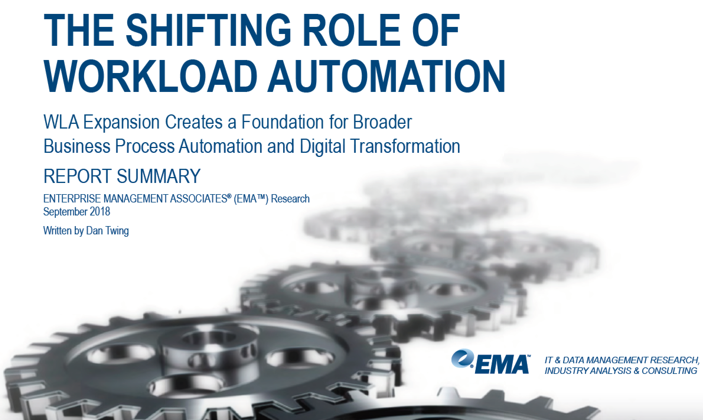 The role of workload automation is changing as IT aligns its goals with business goals.